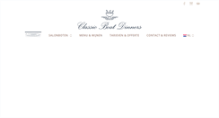 Desktop Screenshot of classicboatdinners.nl